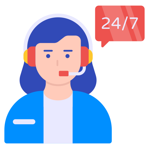 24*7 Support – Live Chat, Phone or Email