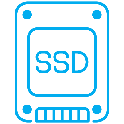 100% SSD STORAGE