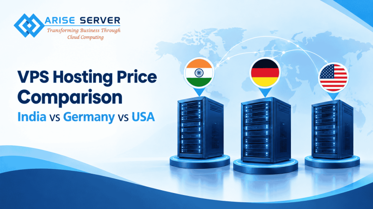 VPS hosting price comparison between India Germany and USA
